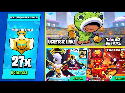 BEDAVA 27X MELEK ŞEYTAN HEDİYESİ | BLACK FRIDAY | BEDAVA SB KOSTÜM - Brawl Stars