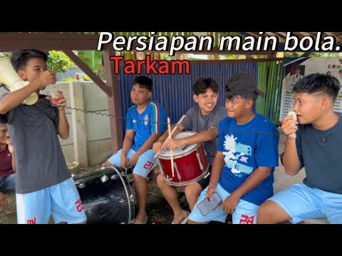 Dibalik layar Omped visual (persiapan main bola tarkam)