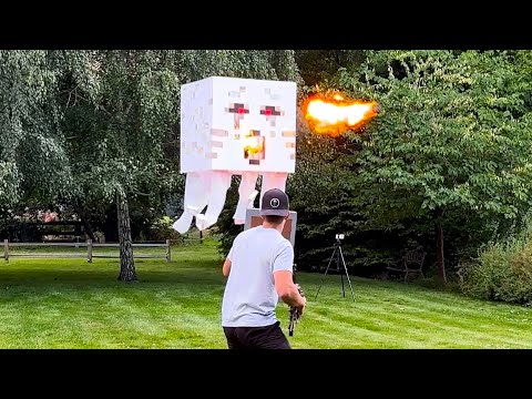 This Ghast is Real and Shoots Fireballs 
