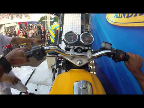 FABINHO DA HORNET - NO SEMI GLOBO DA MORTE DE SUZUKI YES DANDO 360 GRAUS COM A MOTO