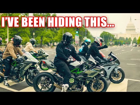 Ninja H2 PROBLEMS & Exploring Washington D.C. 🇺🇸 | Fireblade, Hayabusa, GSX-R1000, S1000rr
