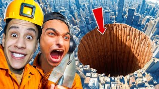 تحدي الحفر المجنون اون لاين! 😳🔥 وصلنا لأعماق الأرض مع عبده ماندو | Keep Digging
