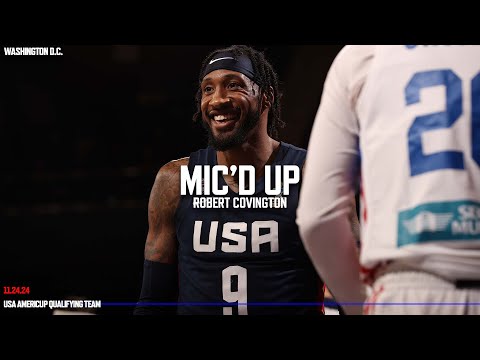 MIC'D UP // Robert Covington