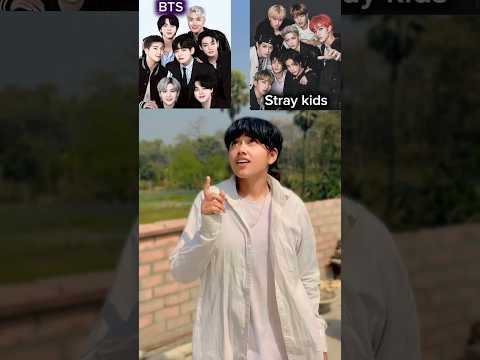 BTS 💜 VS stray kids 💛#btsarmy #straykids #btsfunny #btsarmy #btscomedy