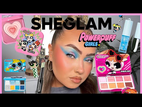 ….what the heck 😳 SHEGLAM x Powerpuff Girls Collection | Review + Tutorial