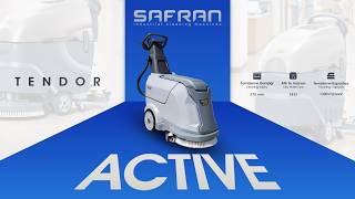 Safran Tendor Active B Bataryalı Zemin Temizleme Makinesi | Kompakt ve Profesyonel Çözüm