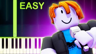 DON'T CALL ME A NOOB SONG - EASY Piano Tutorial