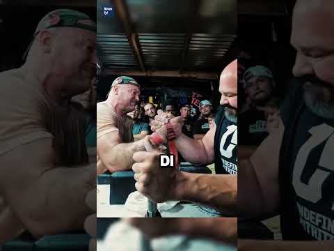 Ketika Devon larrat beradu panco melawan Brian shaw!