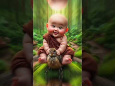 Little cute Monk ?? #subscribe #ytshort #viral #viralvideo ❤