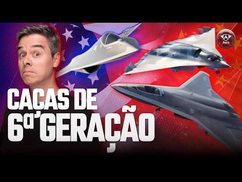 CAÇA de SEXTA GERAÇÃO? Descubra o FUTURO dos COMBATES AÉREOS!