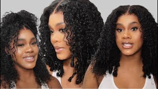 🔥NEW HAIR! The Perfect Finger Coil Curls Glueless Pre-Styled Thick Curls Wig | Beauty Forever Hair