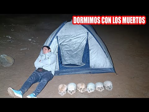 PASAMOS TODA LA NOCHE EN UN CEMENTERIO ABANDONADO | FT @masvmas