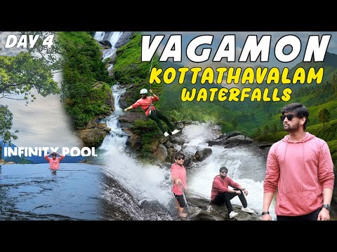 Vagamon Tourist Places |  Kottathavalam Waterfalls | Vagamon Zipline | Day 4 | Aravind Vlogs