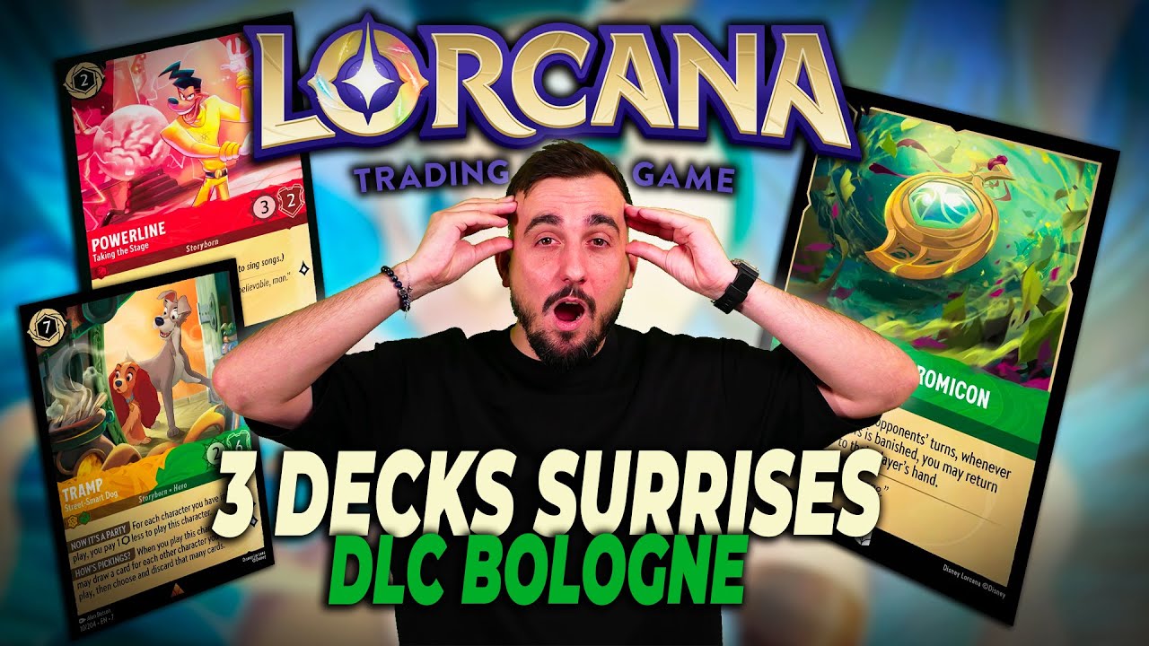 CES 3 DECKS ONT CRÉÉ LA SURPRISE AU DISNEY LORCANA CHALLENGE DE BOLOGNE !