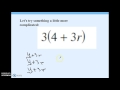 Distributive Property and Multiplication Concepts