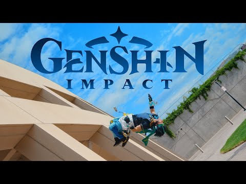 Genshin Impact Parkour in Real Life