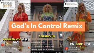 Lydia Caesar - Gods In Control | Teddy Swims - Lose Control Gospel Remix | Viral TikTok Remix