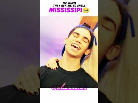 cam boyce tries to spell #descendants backwards 🥴