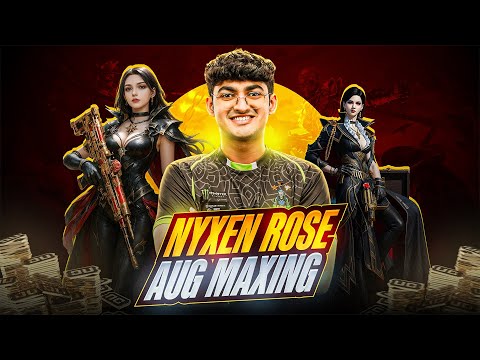 Nyxen Rose AUG Maxing | Scrims Live with iQOOSouLGoBLiN BGMI! BGMS finals 🚀