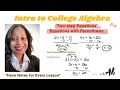 Solving Equations and Distributing Terms