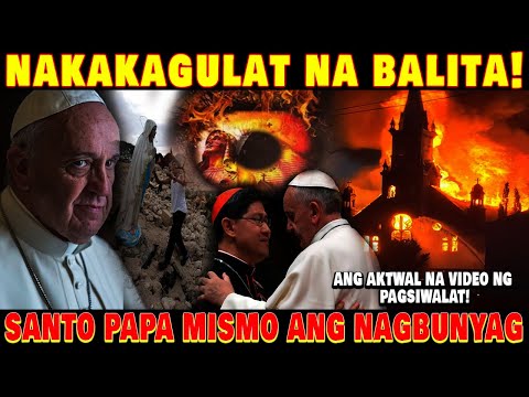 NAKAKAGULAT NA BALITA! ANG TINATAGO NG SIMBAHAN NG MATAGAL NA PANAHON ISINIWALAT MISMO NG SANTO PAPA