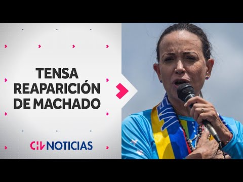 TENSA REAPARICIÓN de Maria Corina Machado: Entregó mensaje tras su detención - CHV Noticias