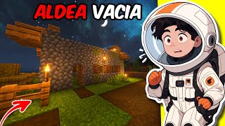 SI ENCUENTRAS una ALDEA VACÍA en MINECRAFT CORRE! 😨