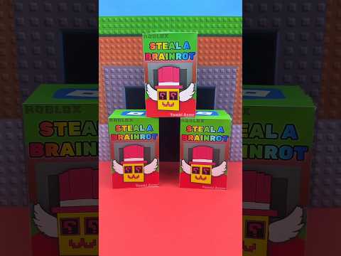 🔥STEAL A BRAINROT | Blind Box Unboxing #ASMR #stealabrainrot #roblox #squishy #blindbox #shorts