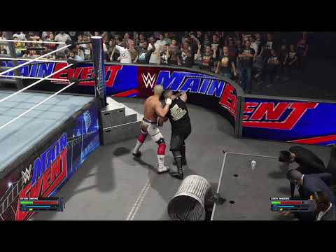 Kevin Owens vs American Nightmare Cody WWE Championship Raw title on Main event 2024