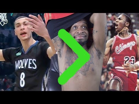 ZACH LAVINE BETTER DUNKER THAN JORDAN! Every 50-Point Dunk In NBA Dunk Contest History (1984-2019)!