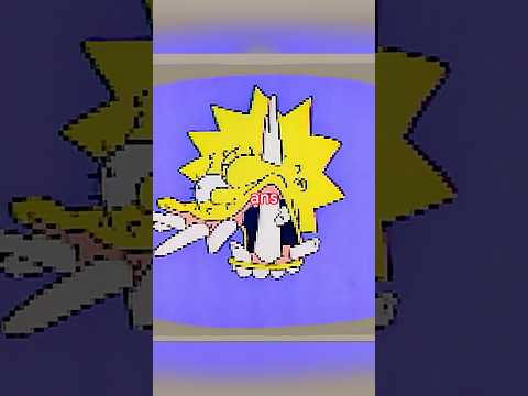 Lisa porte un appareil dentaire.#CourtmĂŠtrage  #LesSimpsons  #Viral
