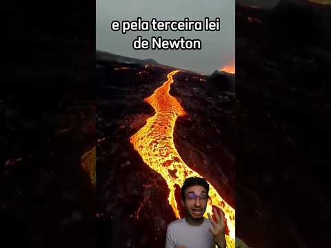O calor da lava derruba drones? A física te mostra a resposta!
