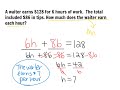 Exploring Equation Word Problems
