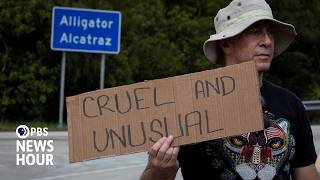YouTube video thumbnail: Florida's Controversial 'Alligator Alcatraz' Expected to Close