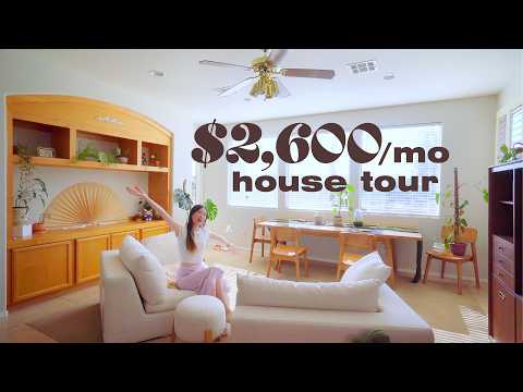 Artist HOUSE TOUR 🪴 $2,600 three story house with my home office and studio