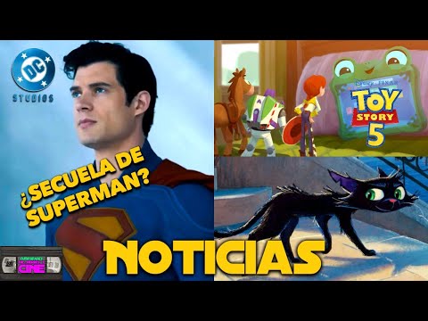 Secuela de Superman y próximos proyectos de DC! Villano de Toy Story 5! Nueva película de Pixar!