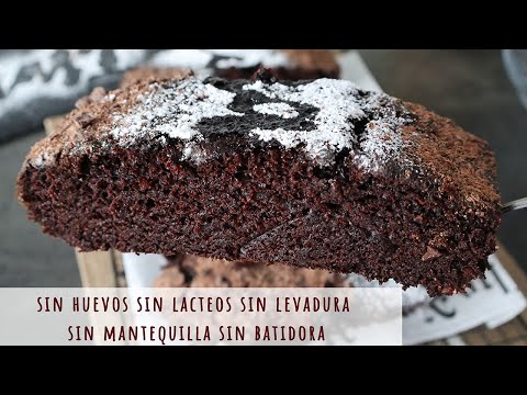 CRAZY CAKE de chocolate, ¡¡qué maravillosa locura!!