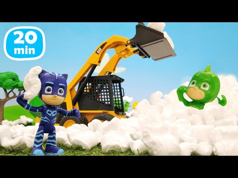 PJ Masks Spielzeug Kompilation - die tollsten Spielzeug Videos für Kinder. Kinder Cartoons