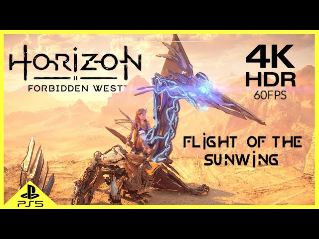 Horizon Forbidden West on PS5 (Flying The Sunwing)