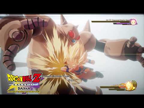Goku VS Tamagami 3 Boss Fight - Dragon Ball Z: Kakarot (DAIMA DLC Part 1)