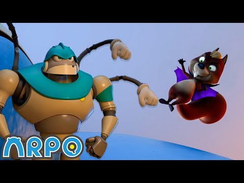 Arpo Rescues Baby From a Vampire!!! | Baby Daniel and ARPO The Robot | Funny Cartoons for Kids