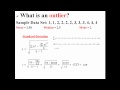 Understanding Outliers and Central Tendency