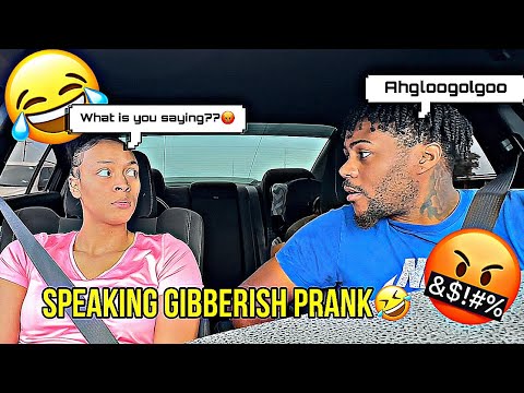 Speaking Gibberish Prank On My Girlfriend *You Won't Stop Laughing!*