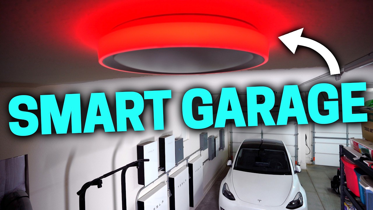 My Futuristic SMART Garage: Fully Automated!