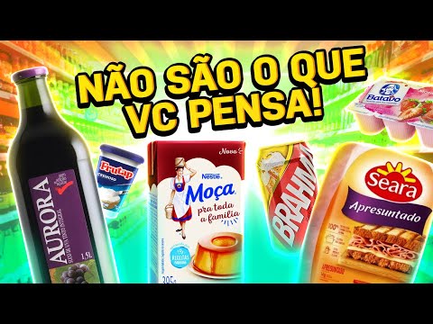 Produtos do Supermercado que estão te ENGANANDO!