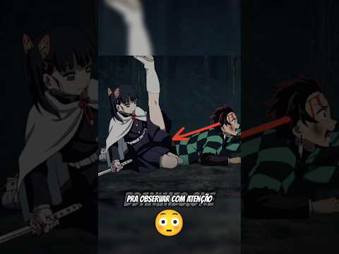 O tanjiro só não foi tão esperto porque não olhou pra trás... #anime #shorts