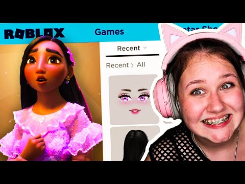 MAKING ISABELA FROM ENCANTO A ROBLOX ACCOUNT!!