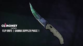 Flip Knife Gamma Doppler Phase 1 Gameplay video