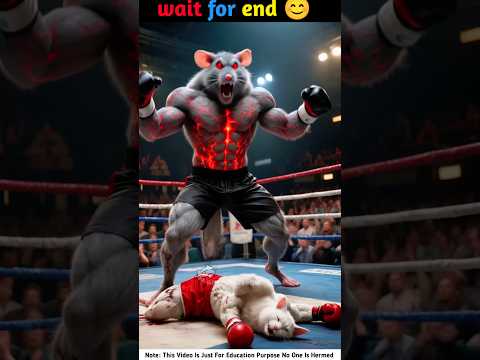 বিড়াল আর ইঁদুরের মধ্যে লড়াই 🐈🐀🐯 #cat #catvideos #rat #aicartoon #aicat #cats #viralvideo #shorts