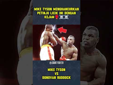 Ketika Mike Tyson Menghajar Petinju Licik‼️ #miketyson #boxing #shorts